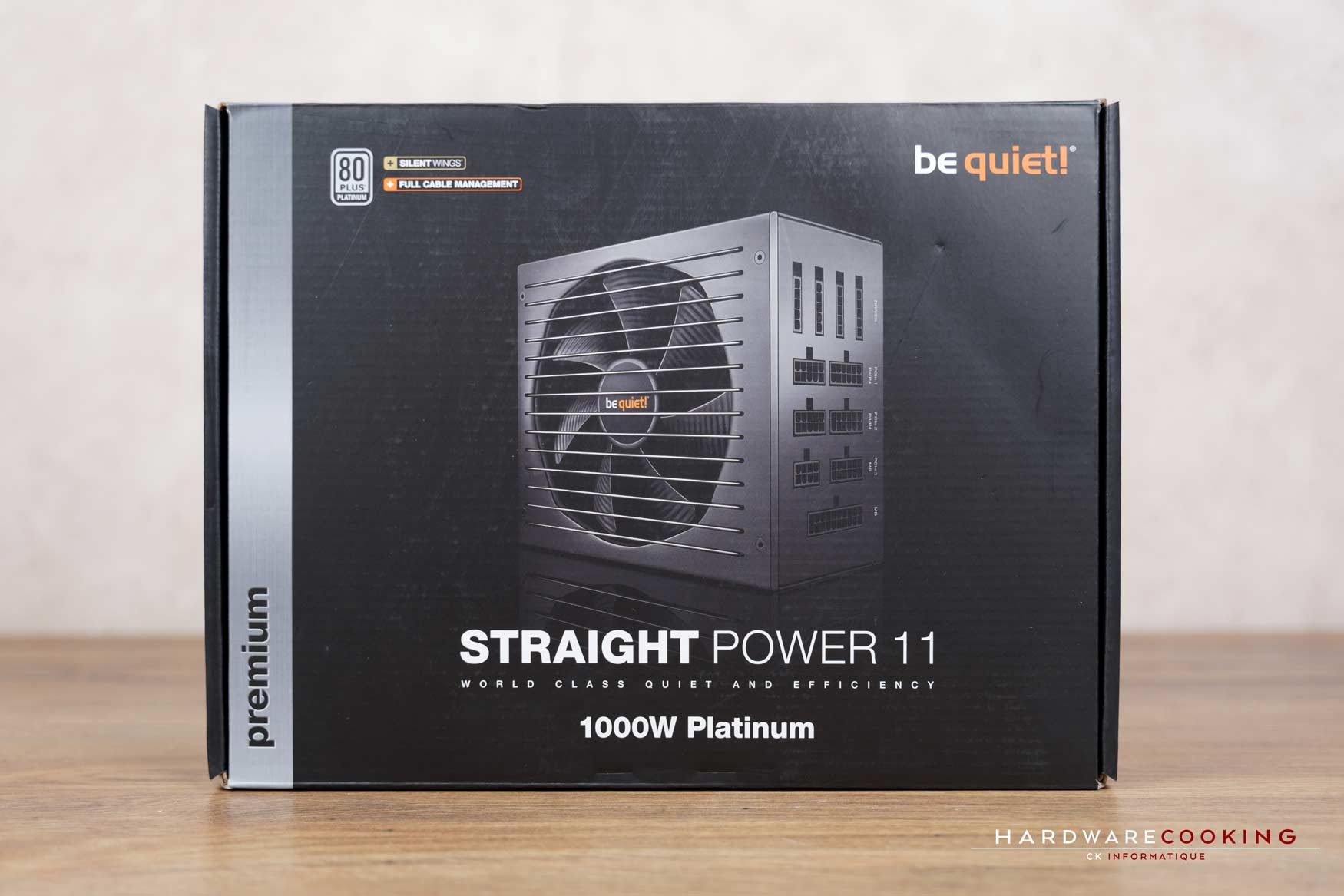 Alimentation 850W 80+ Gold Be Quiet Straigh Power 11 Modulai