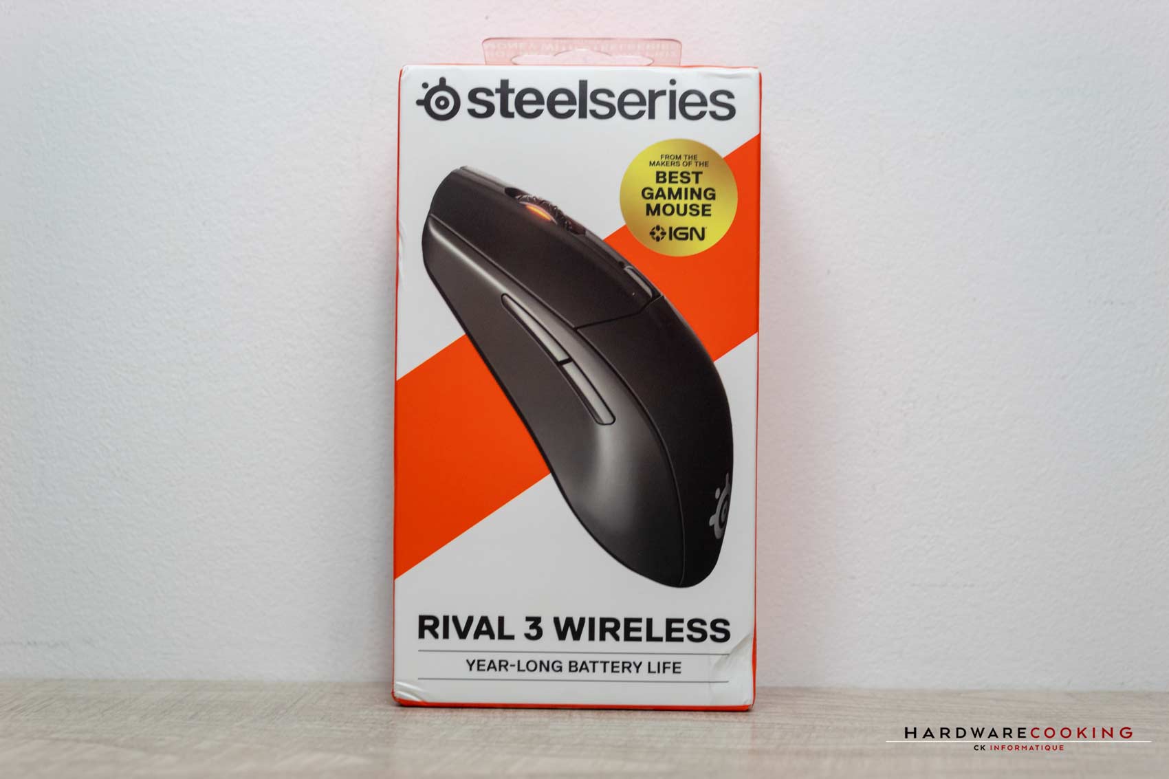 Rival 3 Wireless - Souris Gamer - Plus De 400 Heures D'Autonomie
