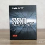 Test SSD GIGABYTE M.2 PCIe boîte