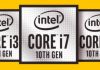 Processeurs 10 générations Intel Core
