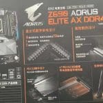 Fuite boîte carte mère Gigabyte Z690 AORUS Elite AX DDR4