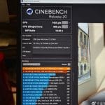 Benchmark Cinebench R20 Intel Core i7-12700H