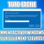 [VIDÉO] : Comment activer Windows 10 Pro pour seulement 13 euros