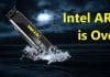 GPU Intel Arc : c'est déjà terminé pour les cartes graphiques
