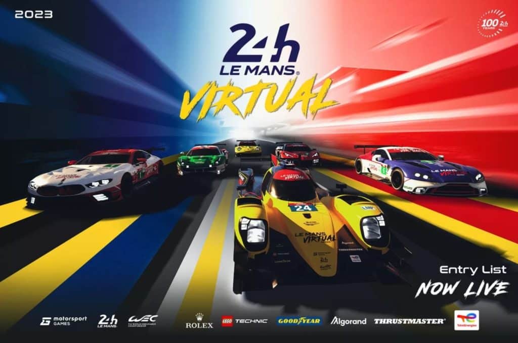 Affiche des 24 Heures du Mans Virtual